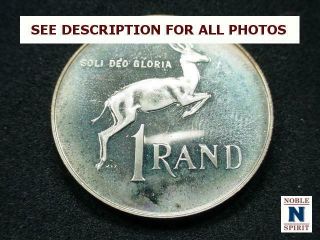 Noblespirit (ct) World Coins South Africa 1975 Rand K88 Gem