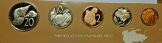 Cook Islands : Proof Coins Of Cook Islands (5) 1976.  Unc.
