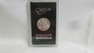 Uncirculated 1883 Cc Carson City Morgan Silver $1 Dollar Coin Gsa Hoard Unc 6