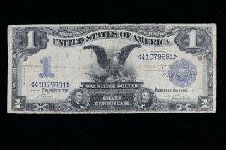 1899 Large Silver Certificate Fr 226 In " 1st 1899 Black Eagle "