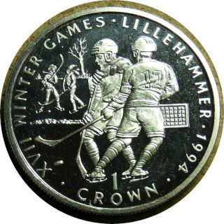 Elf Gibraltar 1 Crown 1993 Olympic Games Hockey