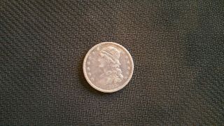 1833 Capped Bust Quarter,  Problem,  Gunmetal Grey