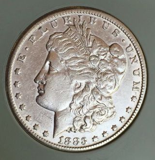 CARSON CITY 1883 CC Morgan Silver Dollar ESTATE $1 RARE 4