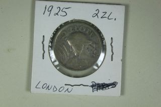 1925 Poland 2zl.  London Fine Coin
