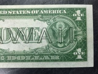 1935 A UNITED STATES $1 DOLLAR HAWAII SILVER CERTIFICATE 6