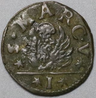 1684 1691 Dalmatia Albania 1 Soldo Republic Of Venice Italy Coin (19071001r)