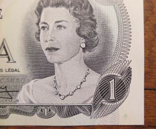 Canada 1973 One $1 Dollar Bill Uncirculated UNC Canadian Banknote BAB6824275 5