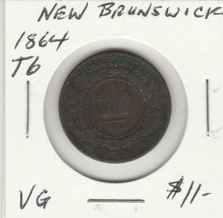 Brunswick 1864 1 Cent T6