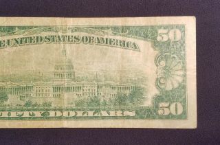 West Point Coins 1929 $50 ' Federal Reserve Bank of York ' National Note ' B ' 7