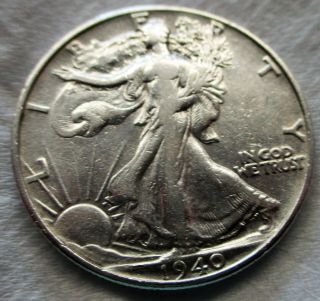 1940 - P Walking Liberty Half Dollar 90 Silver