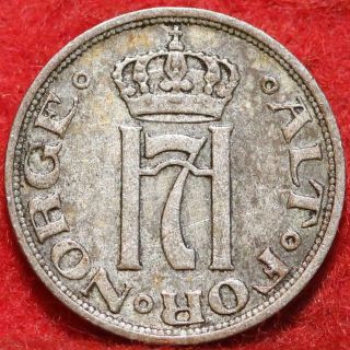 1912 Norway 10 Ore Foreign Coin