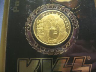 Paul Stanley Kiss Alive Worldwide Tour 1996 - 1997 Card 999 Silver Coin K2
