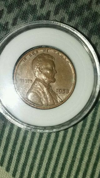 1958 58 Lincoln Wheat Penny One Cent Coin Doubled Die Obverse Date Ddo Error