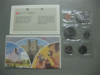 1984 Canada Prooflike Set Incl Envelope And