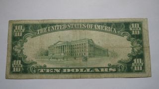 $10 1929 York York NY National Currency Bank Note Bill Ch 11034 RARE 3