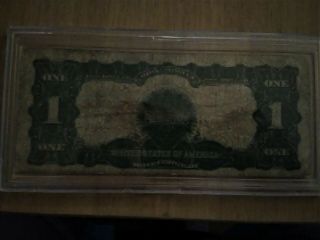 1899 $1 Silver Certificate,  Better Black Eagle One Dollar Note,  One Dollar 2