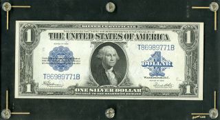 Us Paper Money Large $1 Silver Certificate