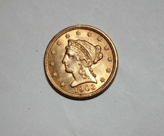1903 2 ½ Dollar Gold Coin