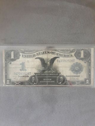 1899 $1 Silver Certificate Banknote