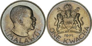 Malawi: Kwacha Copper - Nickel 1971 Unc -