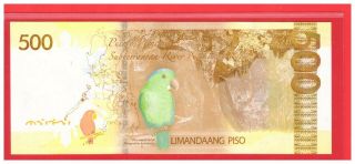 DR 888888 2018 F PHILIPPINES 500 Peso NGC,  Duterte & Espenilla Solid No.  UNC 2
