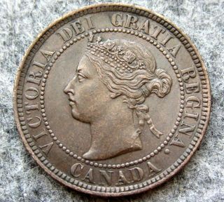 Canada Queen Victoria 1897 Cent,  Bronze