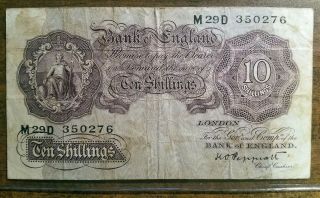 Great Britain 10 Shillings 1948 - 1949 (p - 368a)