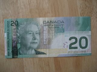 Canadian 2004 $20 Bank Note
