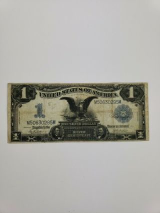 Series 1899 One Dollar Silver Certificate Black Eagle Note