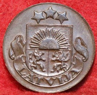 1935 Latvia 1 Satims Foreign Coin