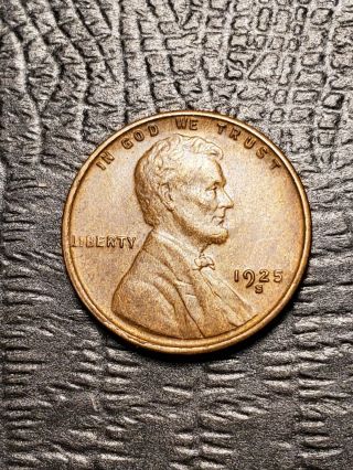 Au 1925 - S Lincoln Wheat Penny