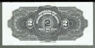 American Banknote Company Archival Photo Brazil Banknote Model/essay 1921
