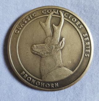 Nra Classic Collectors Series Coin/token Pronghorn