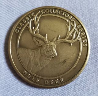 Nra Classic Collectors Series Coin/token Mule Deer