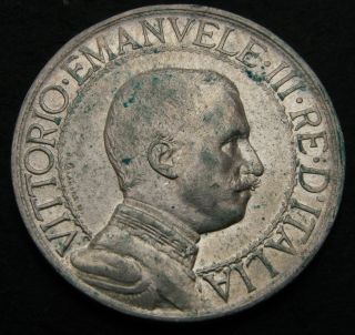 ITALY (Kingdom) 1 Lira 1910 R - Silver - Vittorio Emanuele III.  - VF - 2428 2