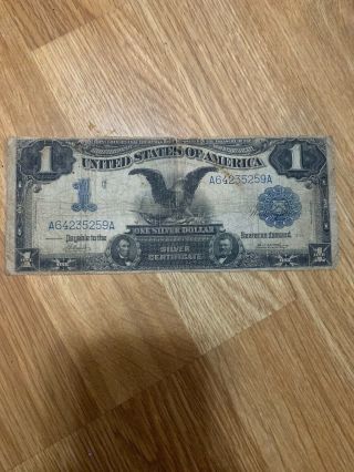 $1 1899 :: Black Eagle ::: Silver Certificate Awesome History