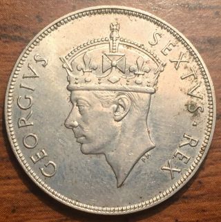 1949 Kn East Africa 1 Shilling King George Vi British Colonial Coin Uncirculated