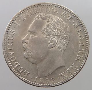 India Portuguese 1 Rupia 1882 T38 385