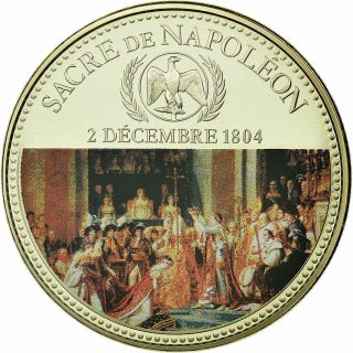 [ 710849] France,  Medal,  Le Sacre De Napoléon Bonaparte,  Ms (65 - 70)