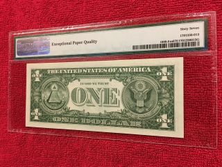 Fr 1900 - Em Mule 1963 1 Dollar Federal Reserve Note (Richmond) PMG 67EPQ Top Pop 5