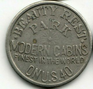 Indianapolis In Token - Beauty Rest Park,  Cabins - 25 Years Good Luck - Indiana