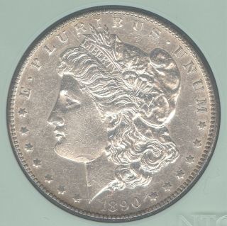 1890 Cc Morgan Silver Dollar,  Carson City,