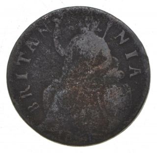 World Coin - 1719 - 1724 United Kingdom 1/2 Penny - 9.  6 Grams 016