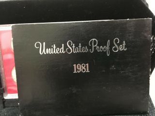 1981 S United States Proof Set 2