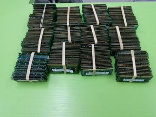 5 Lbs Of Scrap Laptop Memory For Pm Gold Recovery/or Parts