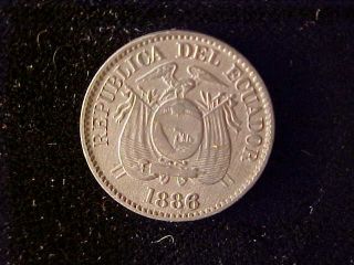 Ecuador One Centavo 1886