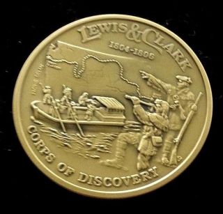 Lewis And Clark Sacagawea Corps Of Discovery Commemorative Coin Made In Usa