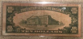 1928 10 dollar gold certificate 2
