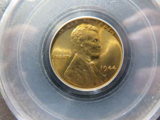 1944 Lincoln Wheat Penny Pcgs Ms 66 Rd A004