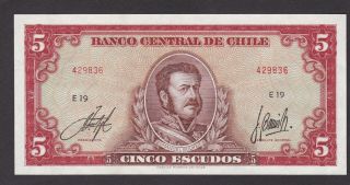 Chile - 5 Escudos 1962 - Unc